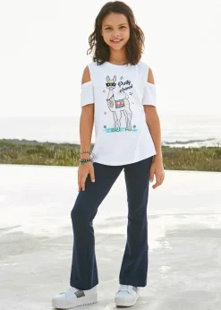 Pantalón de estilo jazz de mezcla de algodón orgánico elástico