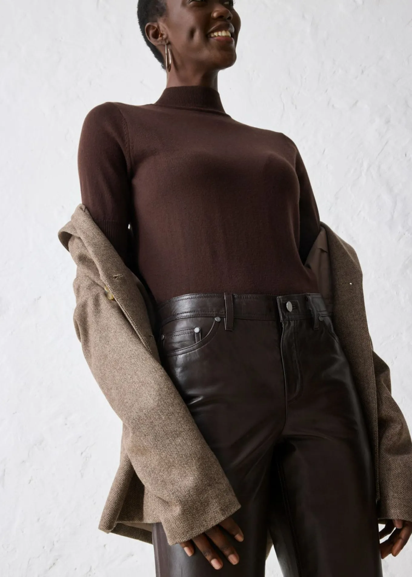 Pantalón de napa de borrego