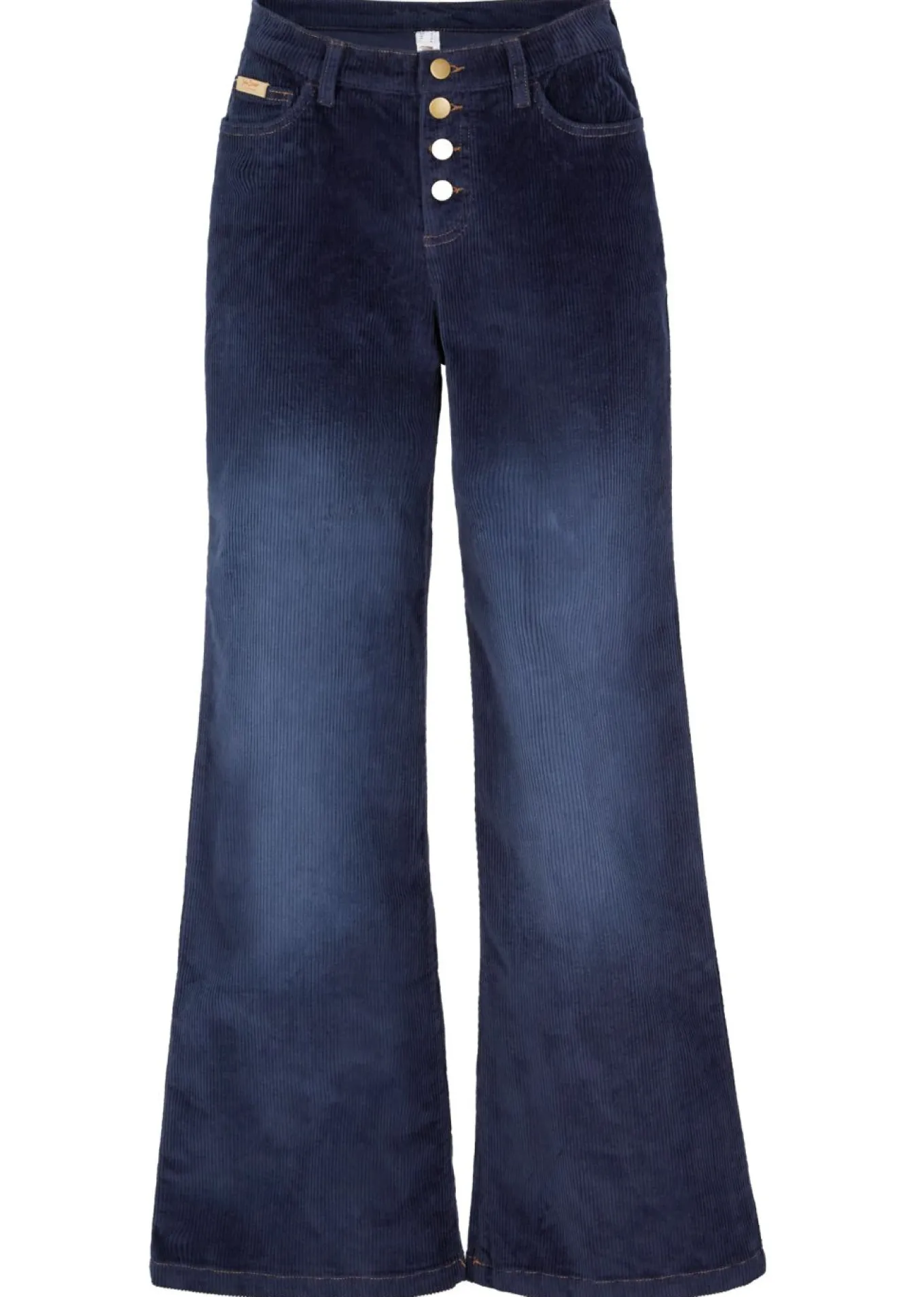 Pantalón de pana de algodón con elástico