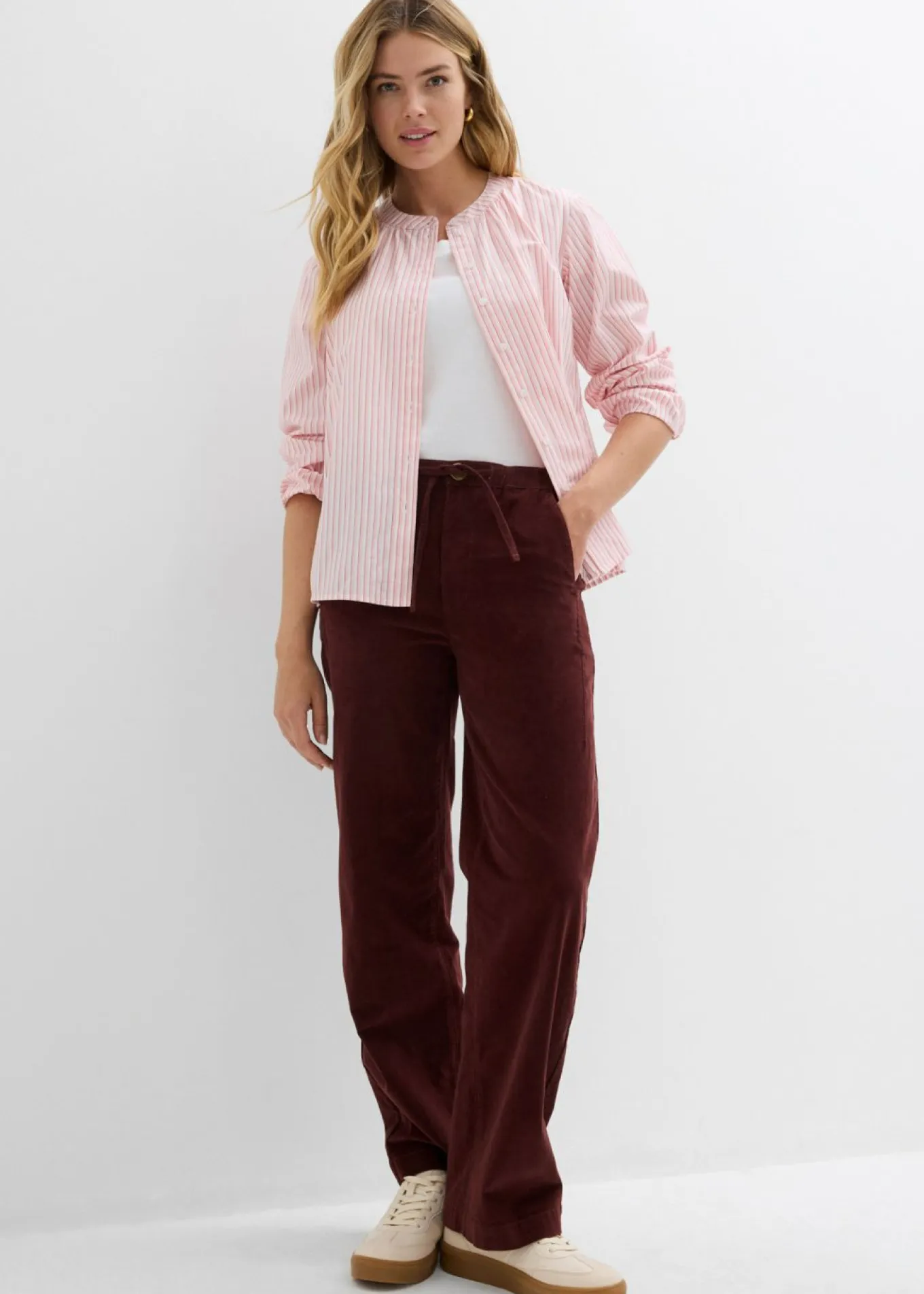 Pantalón de pana de mezcla de algodón