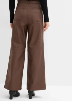 Pantalón de piel sintética