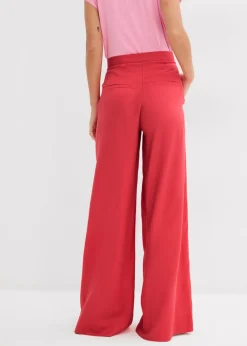 Pantalón de pinzas de lyocell fluido