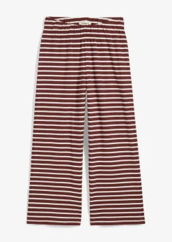 Pantalón de punto de algodón estructurado