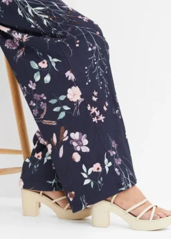 Pantalón de punto de crepé ligero