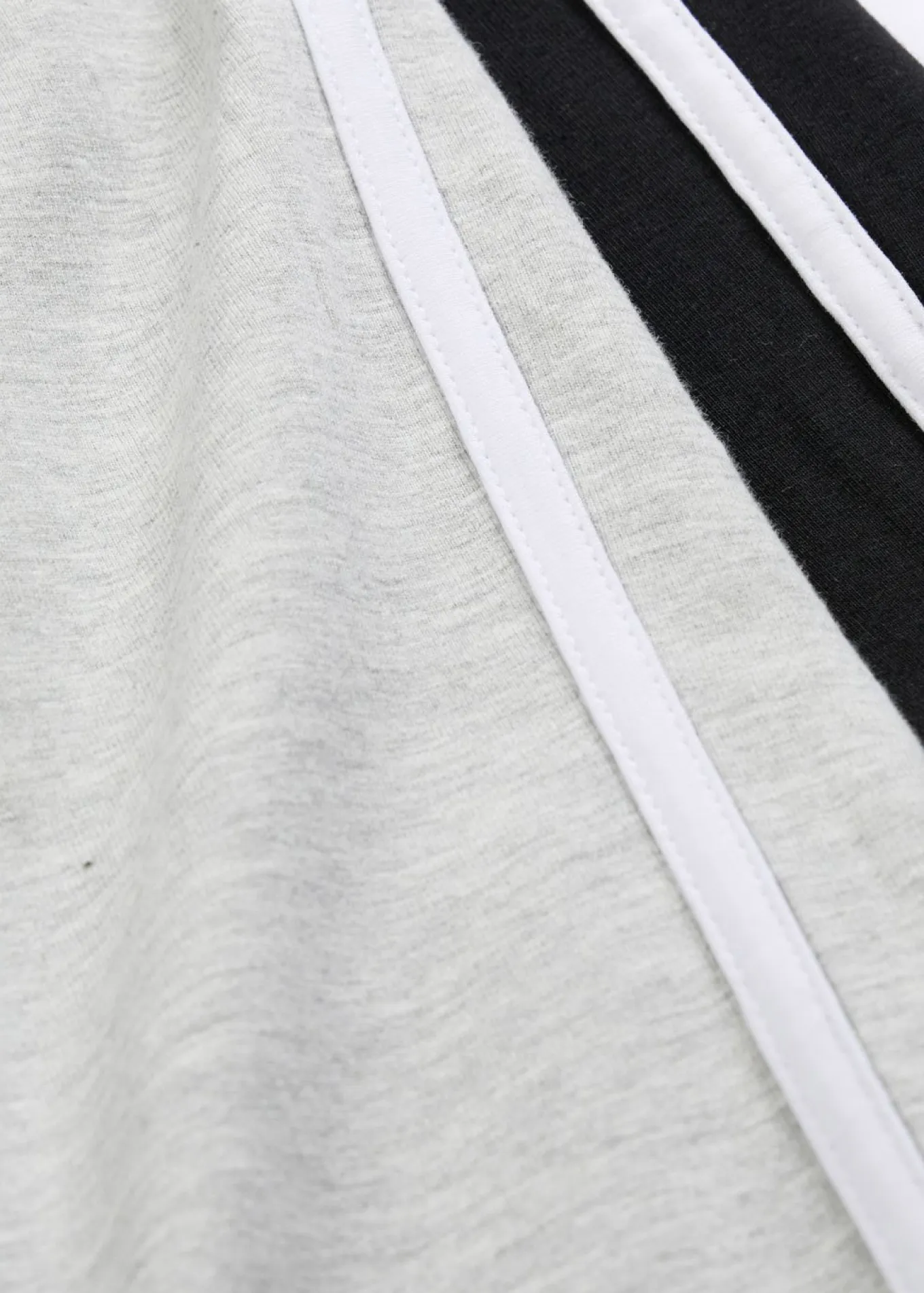 Pantalón de punto de mezcla de algodón orgánico elástico (2 unidades)