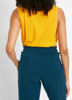 Pantalón de punto de mezcla de algodón