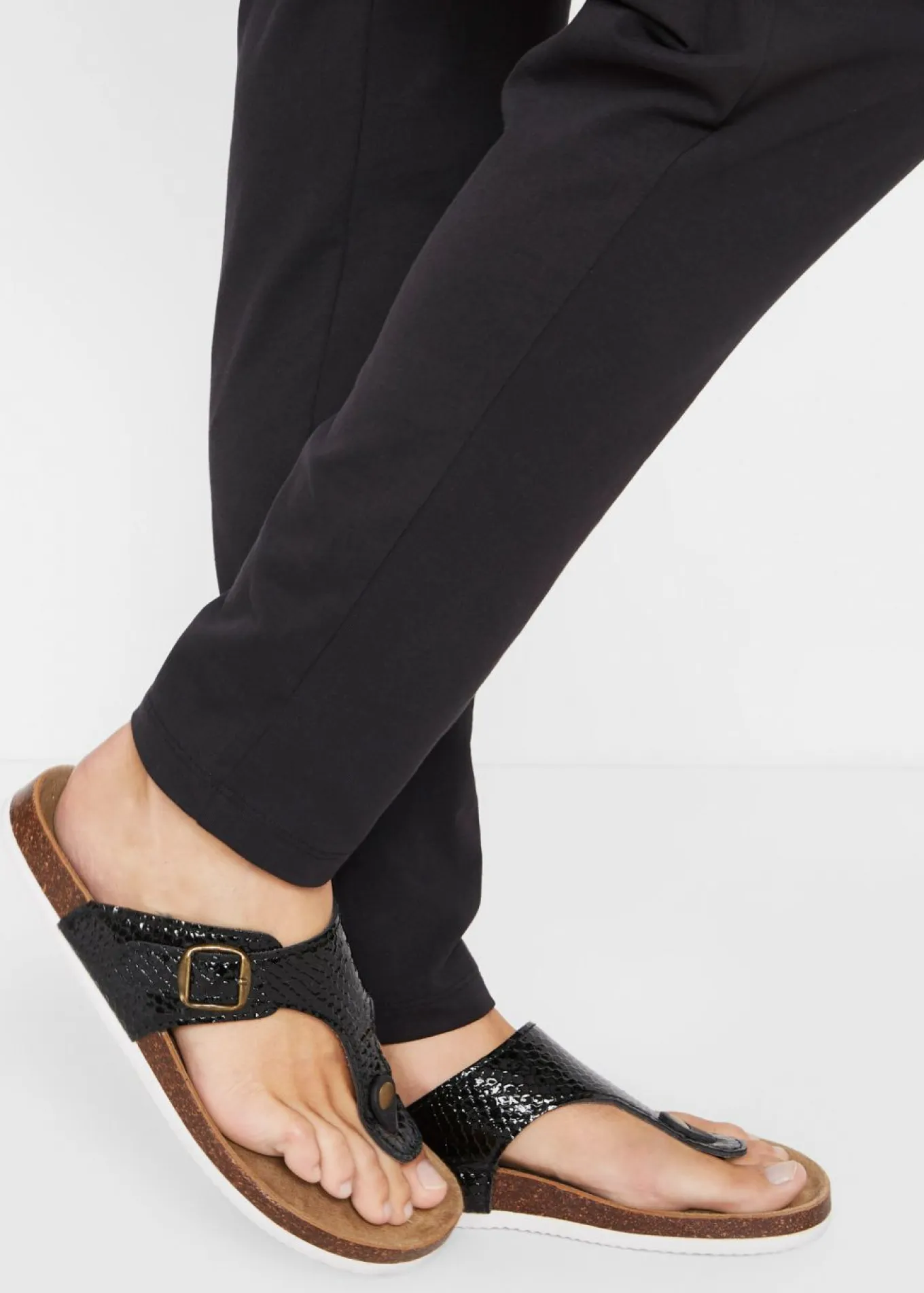 Pantalón de punto de mezcla de algodón