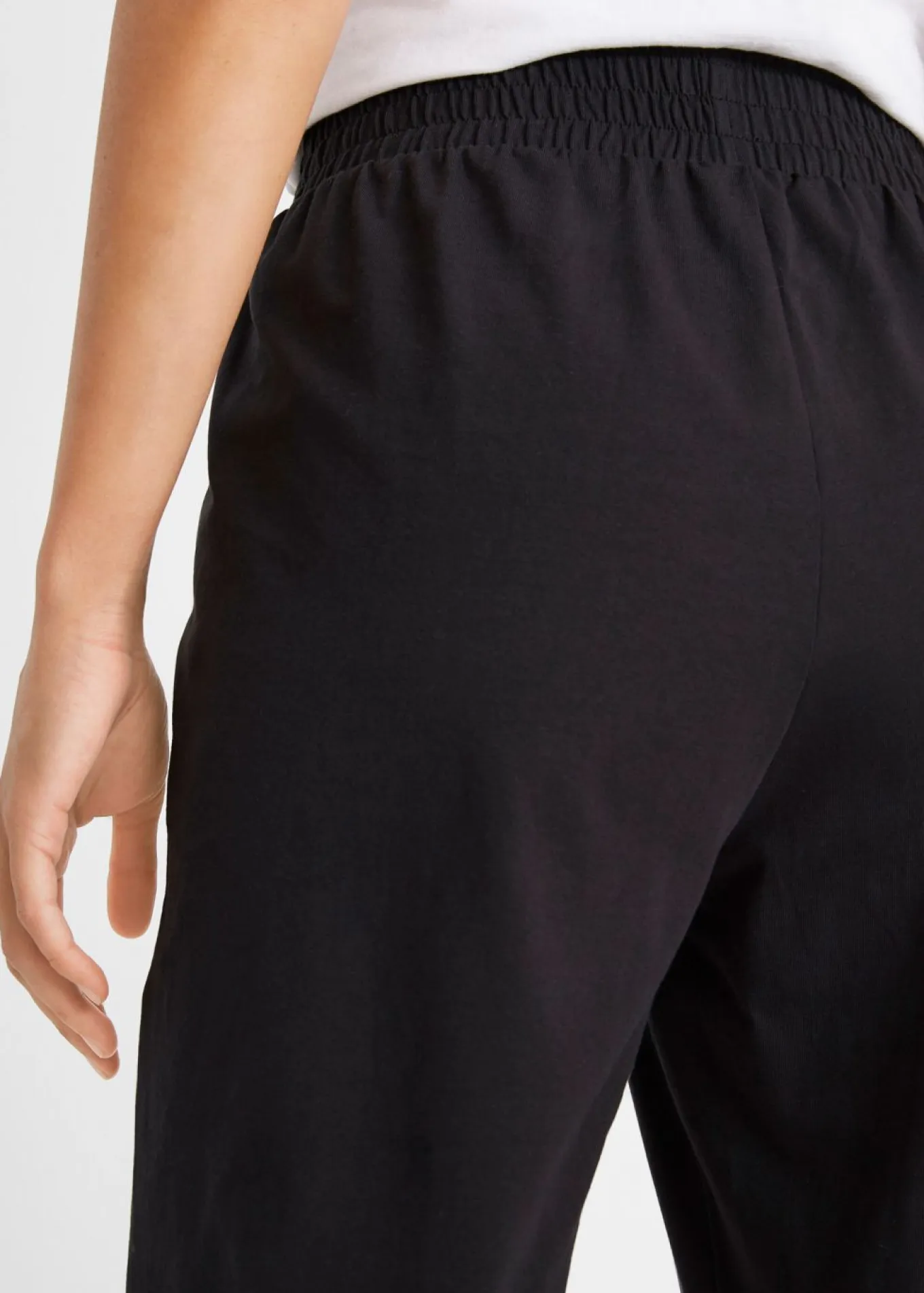 Pantalón de punto de mezcla de algodón