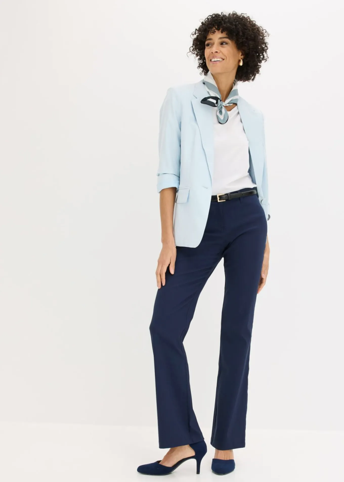 Pantalón elástico, bootcut