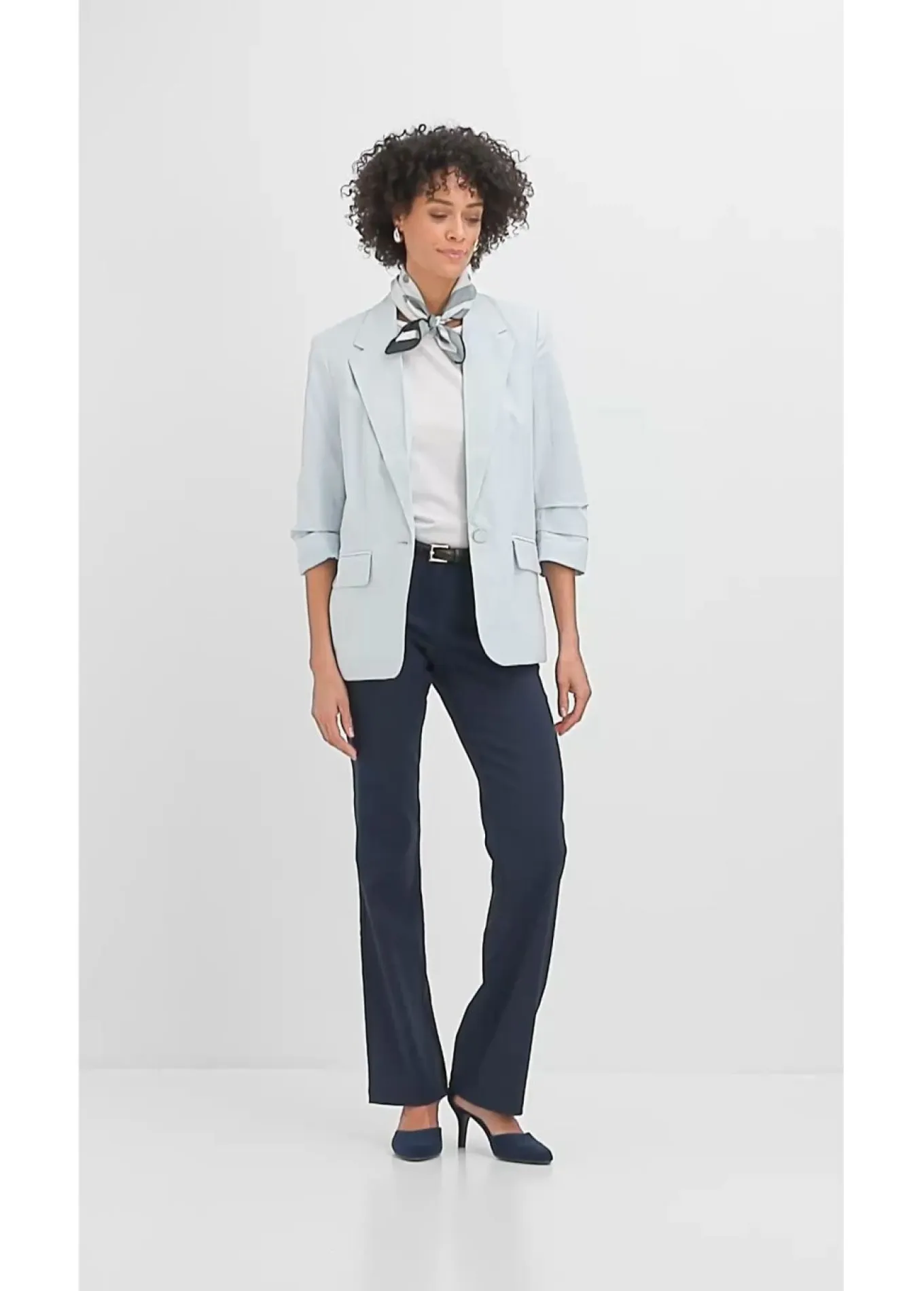 Pantalón elástico, bootcut