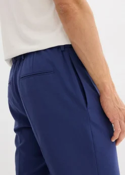 Pantalón elástico de traje con corte regular
