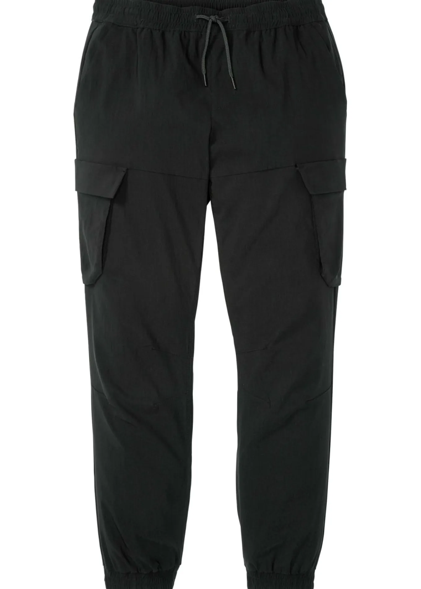 Pantalón elástico sin cierre con bolsillos tipo cargo y corte holgado
