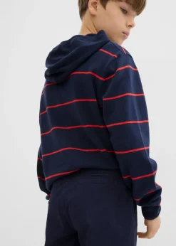 Pantalón elástico tipo chino con cintura ajustable y corte ajustado/recto
