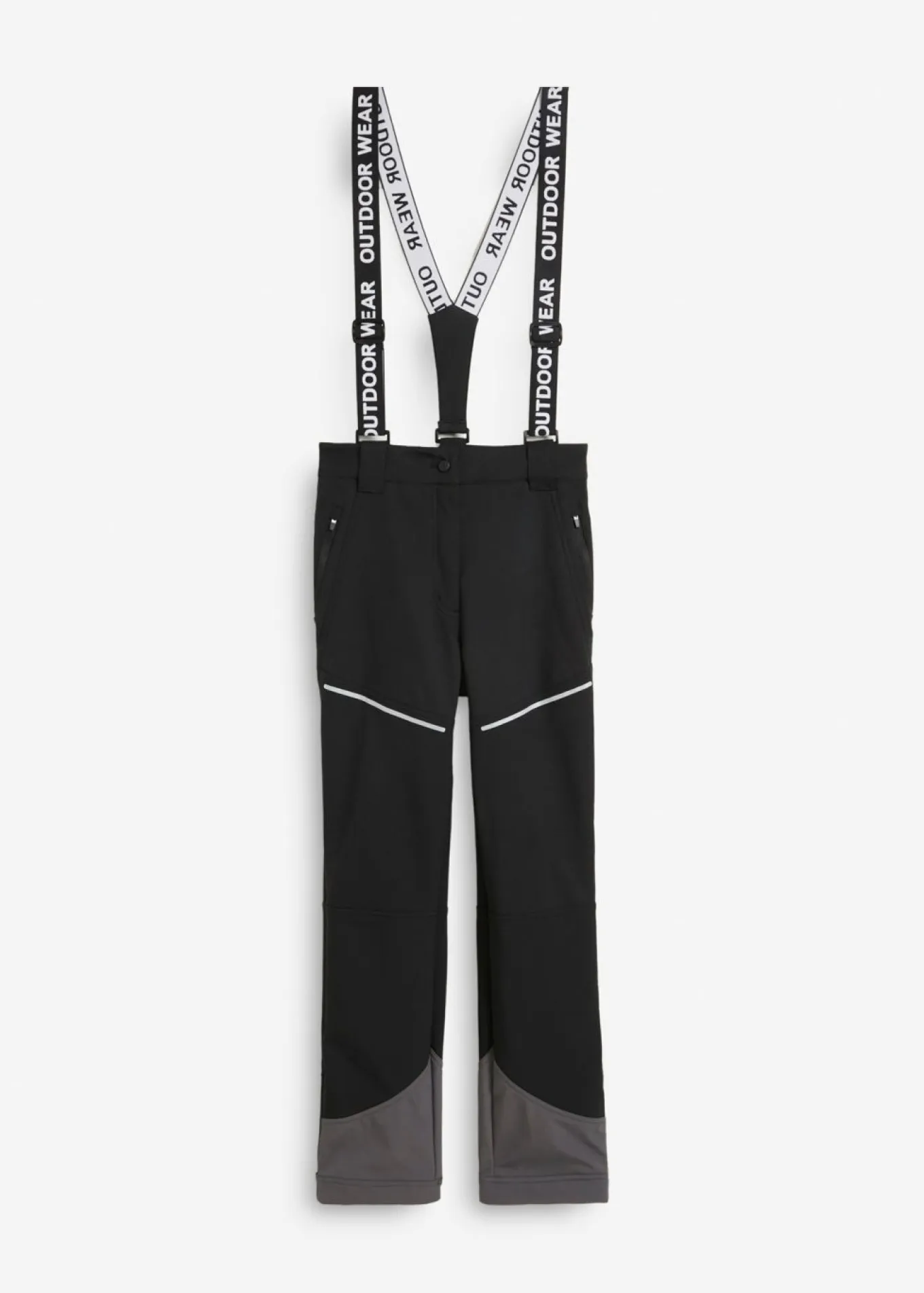 Pantalón funcional de softshell elástico y repelente al agua