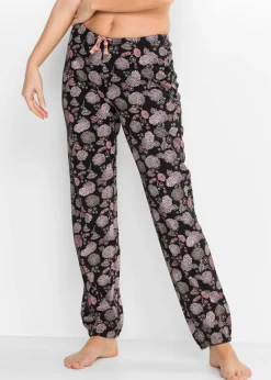 Pantalón largo de pijama de algodón orgánico puro (2 unidades)