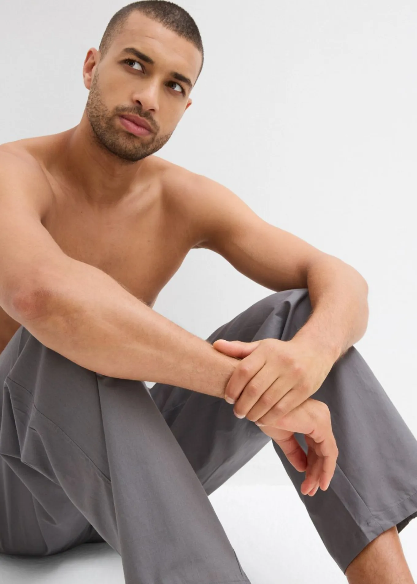 Pantalón largo de pijama de algodón suave (2 unidades)