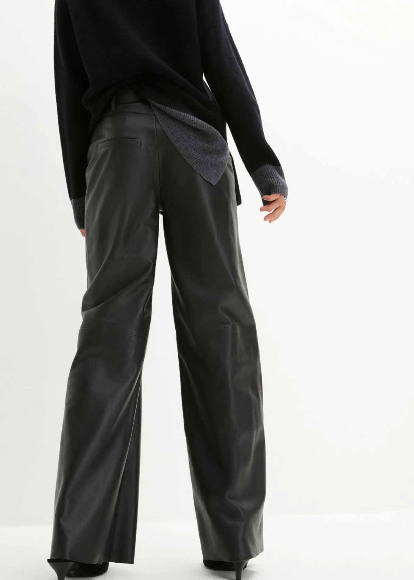 Pantalón Marlene de napa de cordero