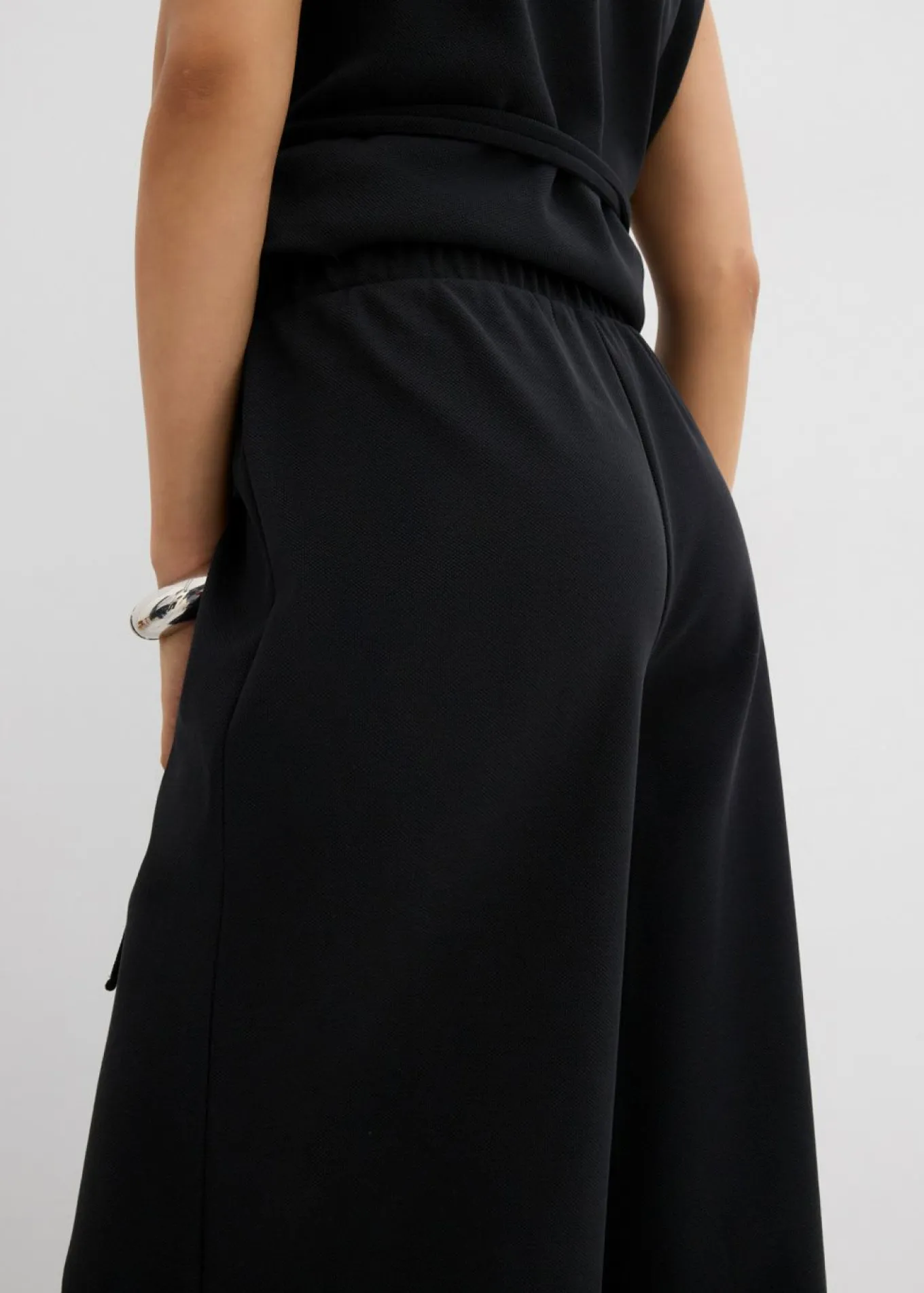 Pantalón Marlene de piqué