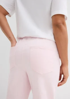 Pantalón palazzo con cinturilla cómoda y talle alto