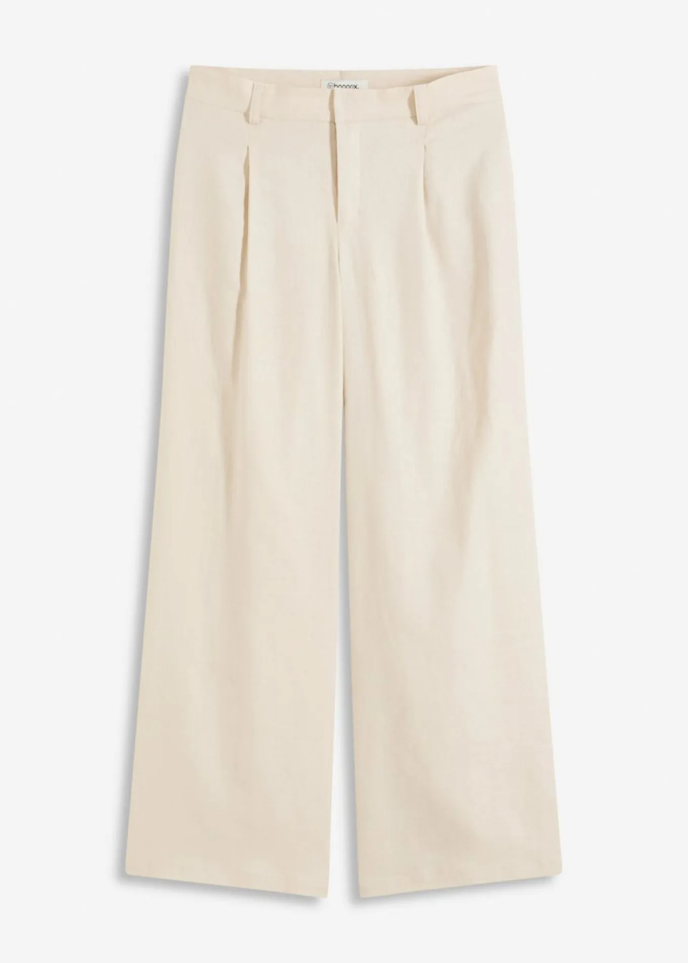 Pantalón palazzo de lino