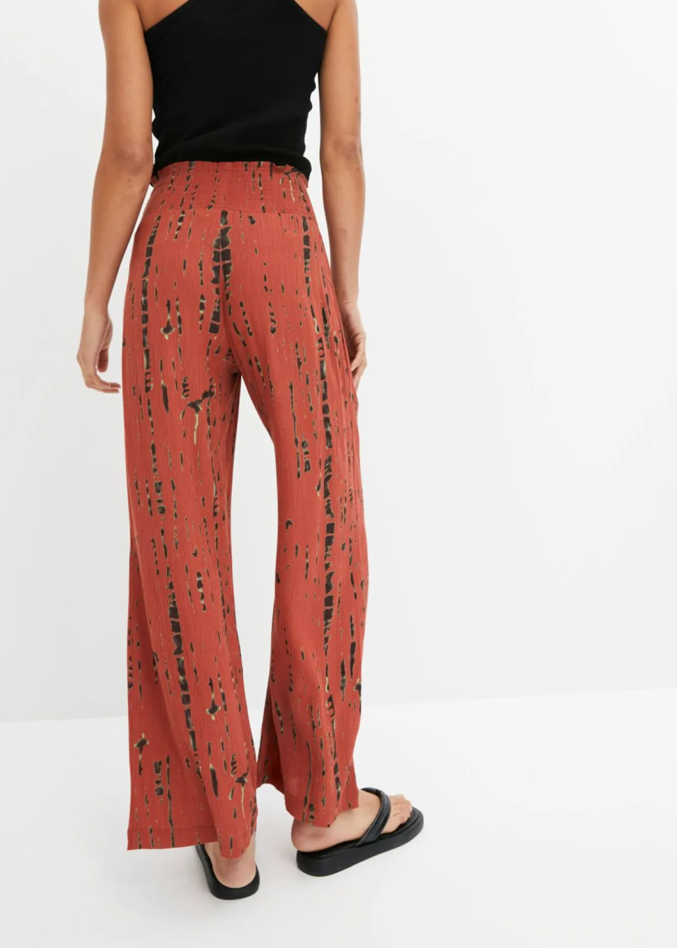 Pantalón Palazzo de viscosa fluida