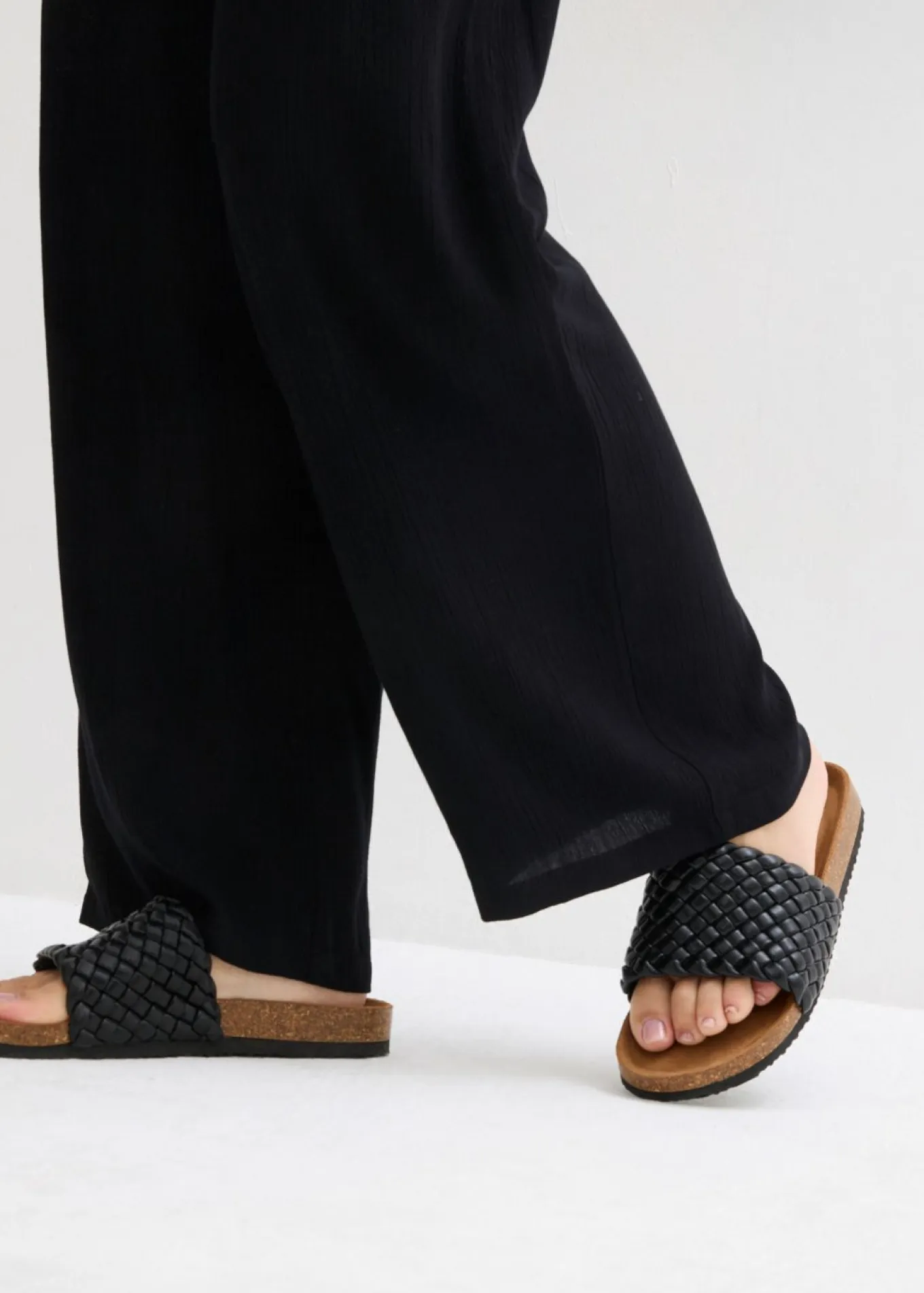 Pantalón Palazzo de viscosa suave