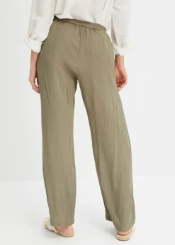 Pantalón Palazzo de viscosa suave