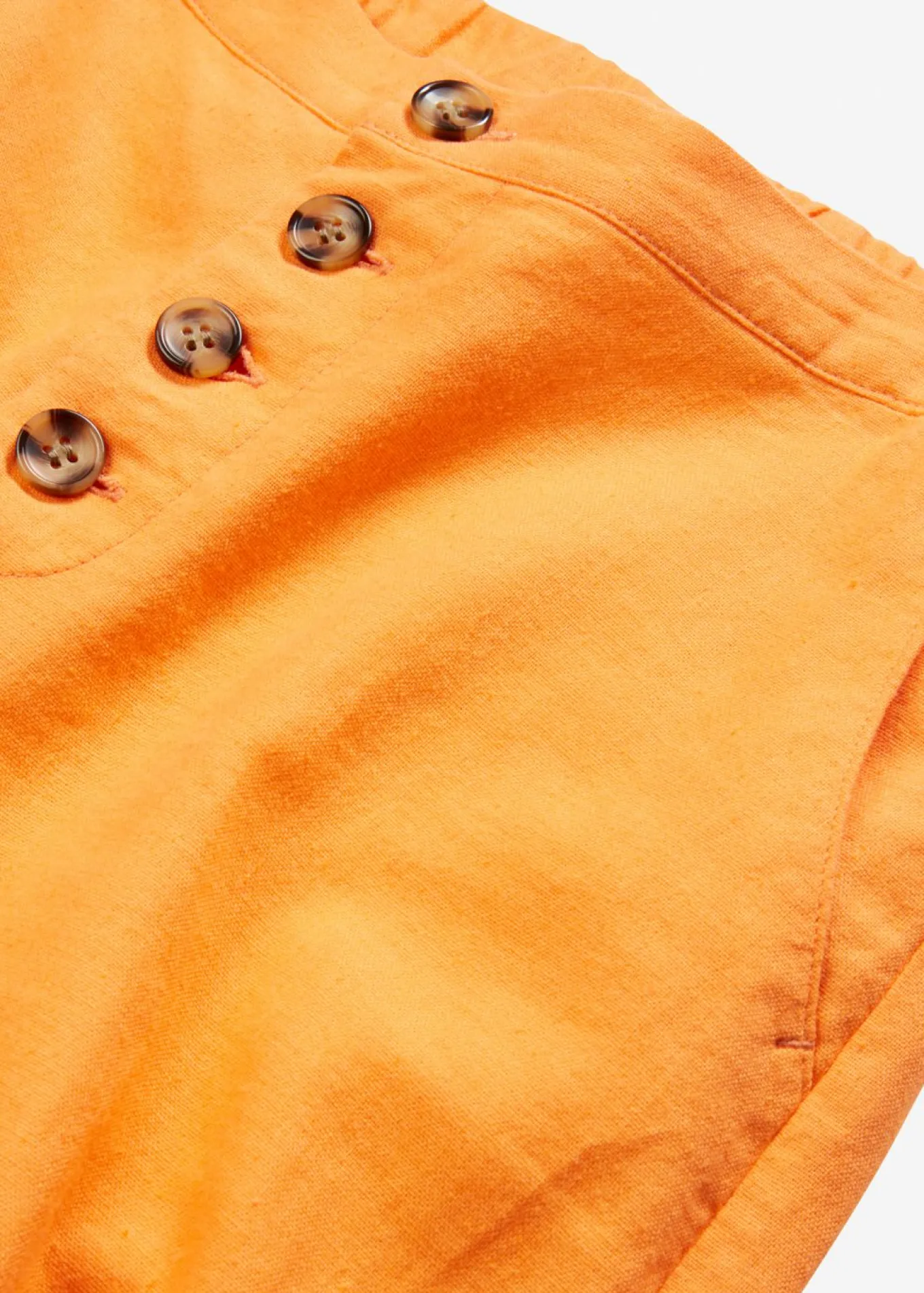 Pantalón palazzo largo con lino