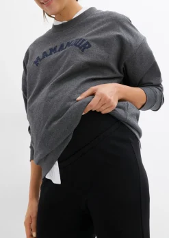 Pantalón premamá de Punto di Roma con perneras ligeramente acampanadas