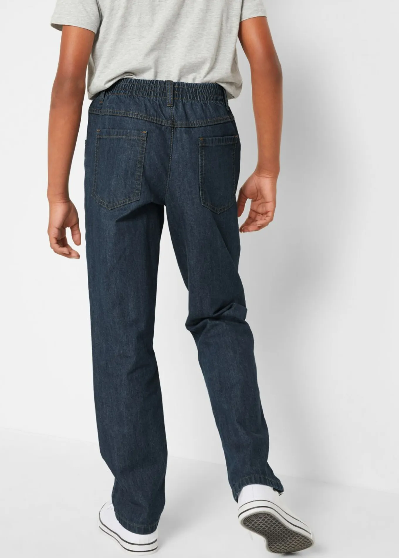 Pantalón sin cierre de algodón puro regular fit, straight (3 unidades)