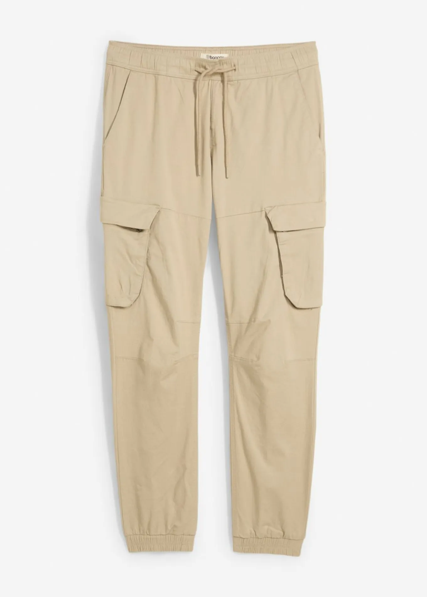 Pantalón sin cierre tipo cargo con recto y regular