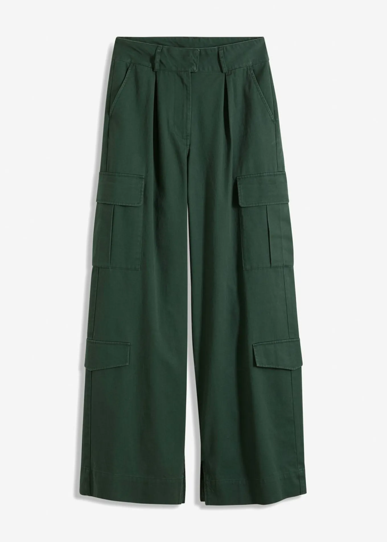 Pantalón tipo cargo de algodón puro