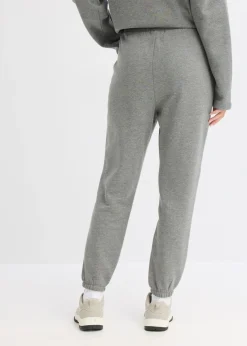 Pantalones de chándal con entrepierna extra ancha de algodón orgánico puro