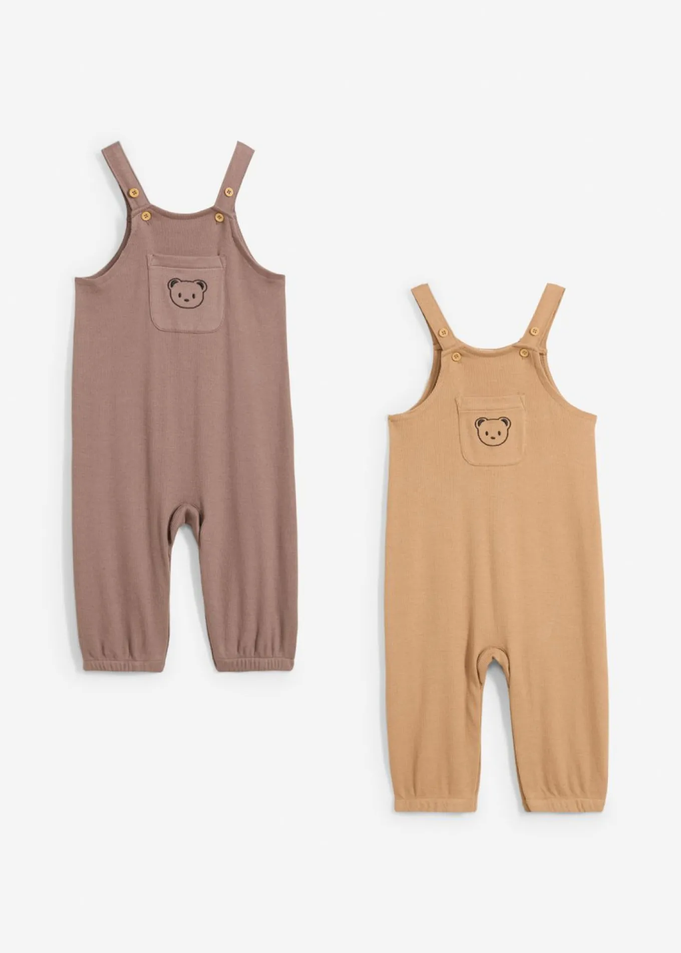 Peto de algodón orgánico (2 unidades) para bebés