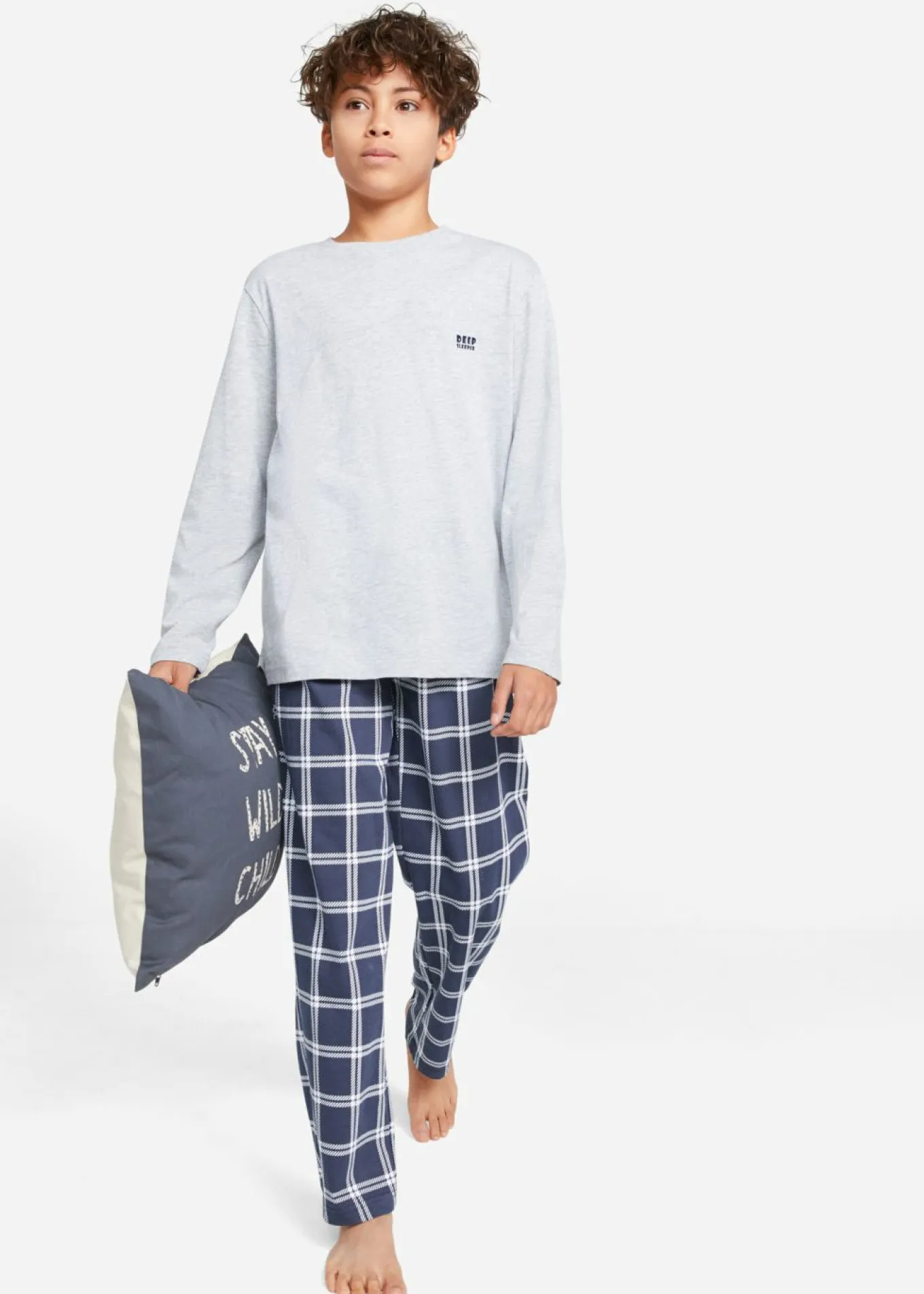 Pijama con algodón orgánico (4 piezas)