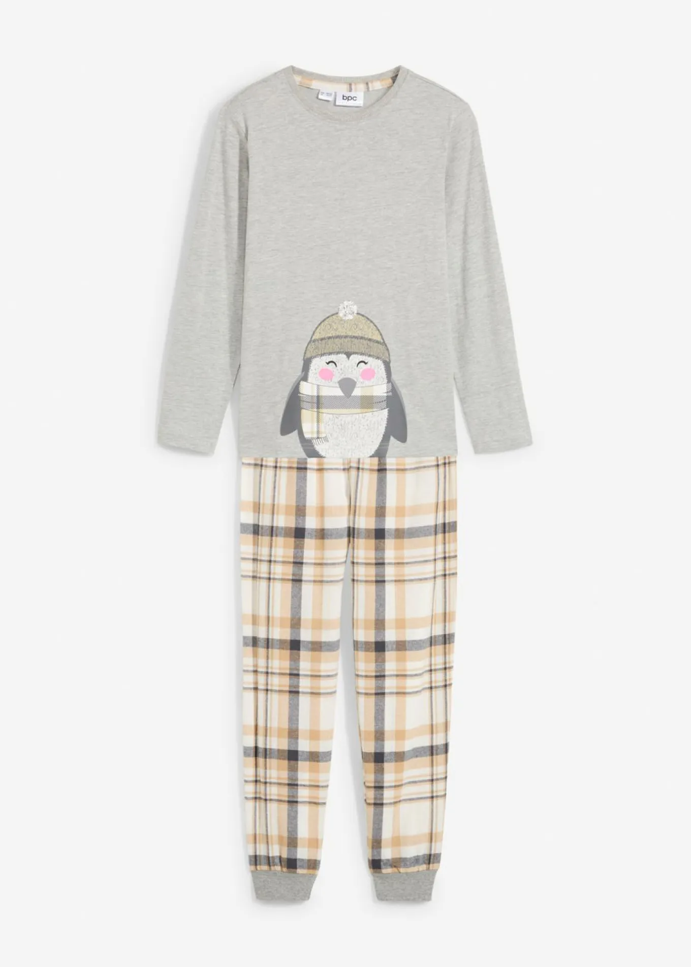 Pijama con pantalón de franela para niños (2 piezas)