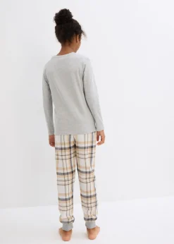 Pijama con pantalón de franela para niños (2 piezas)
