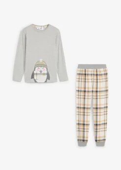 Pijama con pantalón de franela para niños (2 piezas)