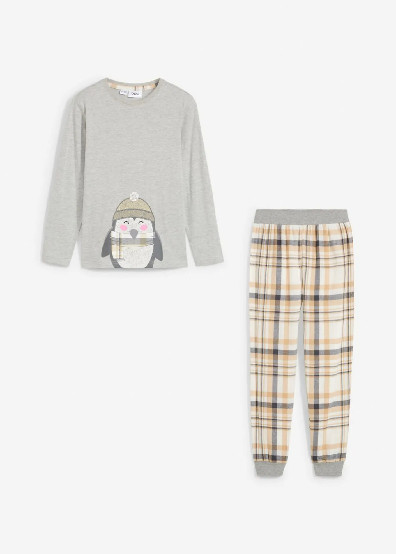 Pijama con pantalón de franela para niños (2 piezas)