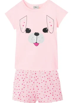 Pijama corto de algodón puro (2 piezas)