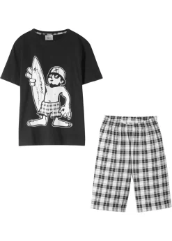 Pijama corto de algodón puro (2 piezas)