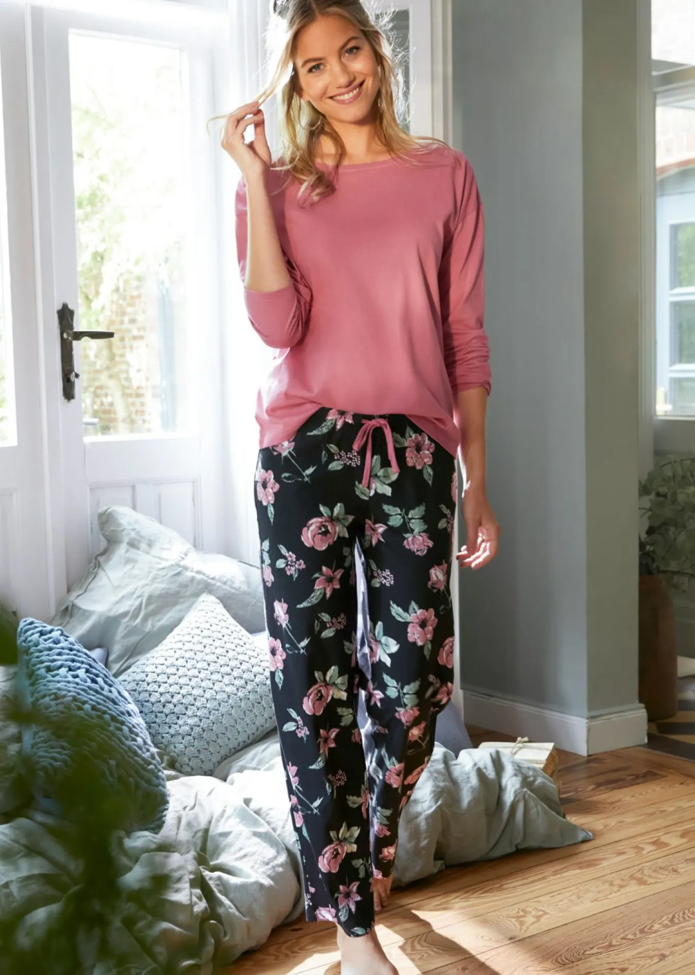 Pijama de algodón orgánico puro