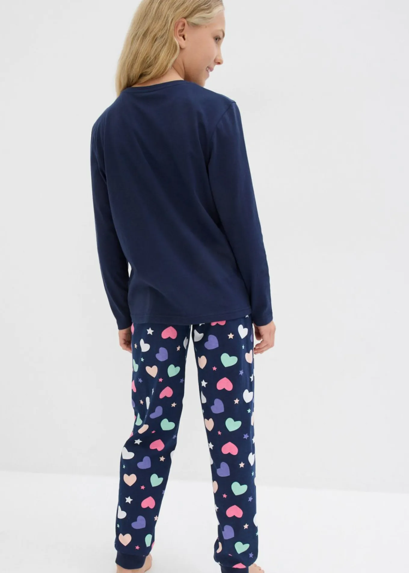 Pijama de algodón orgánico puro (2 piezas)