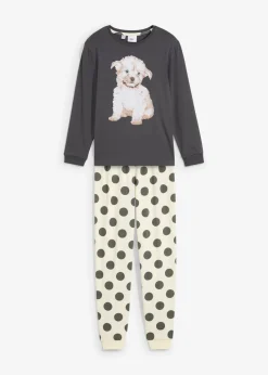 Pijama de algodón orgánico puro (2 piezas)