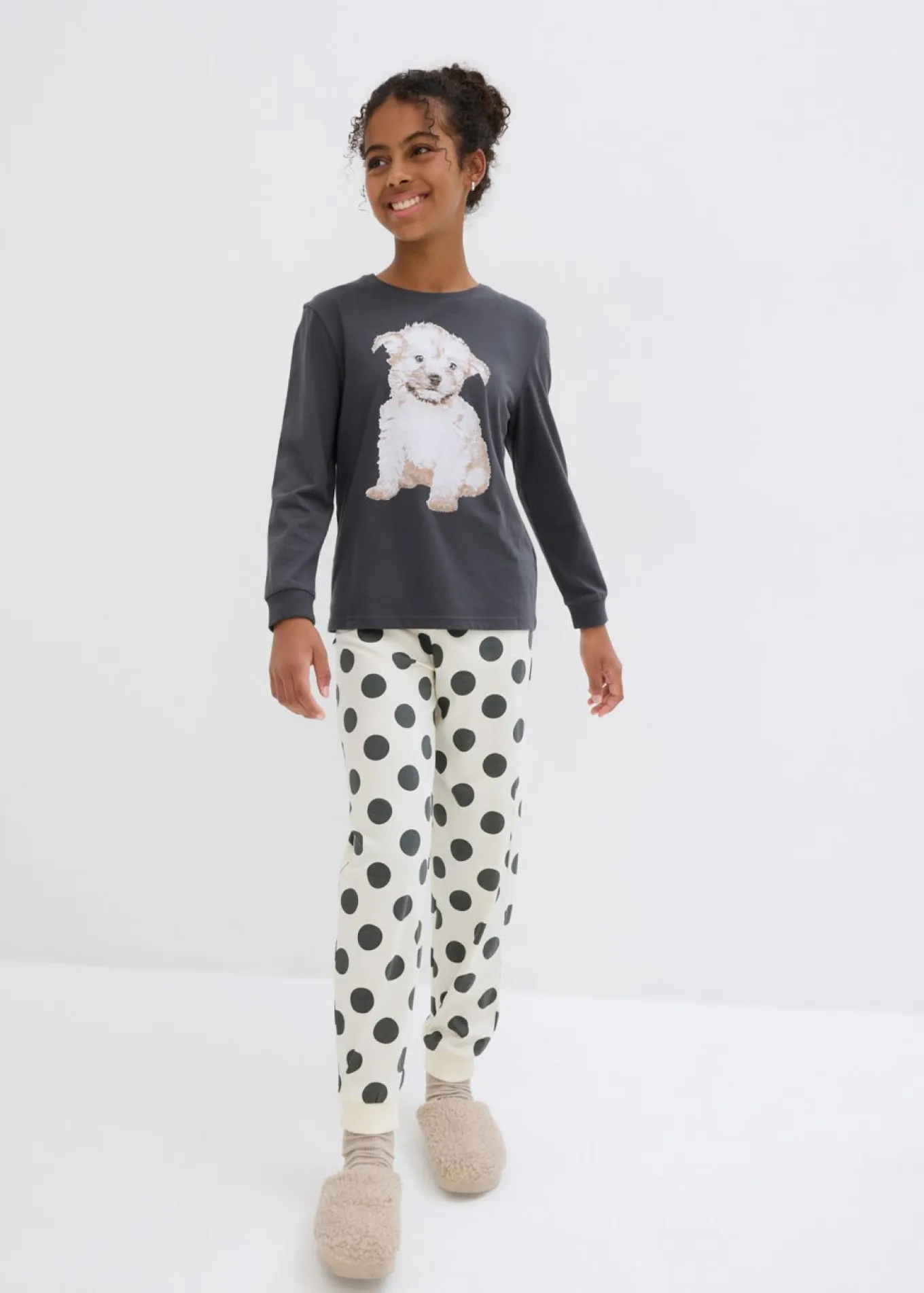 Pijama de algodón orgánico puro (2 piezas)