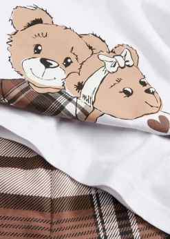 Pijama de algodón puro (conjunto de 2 piezas)