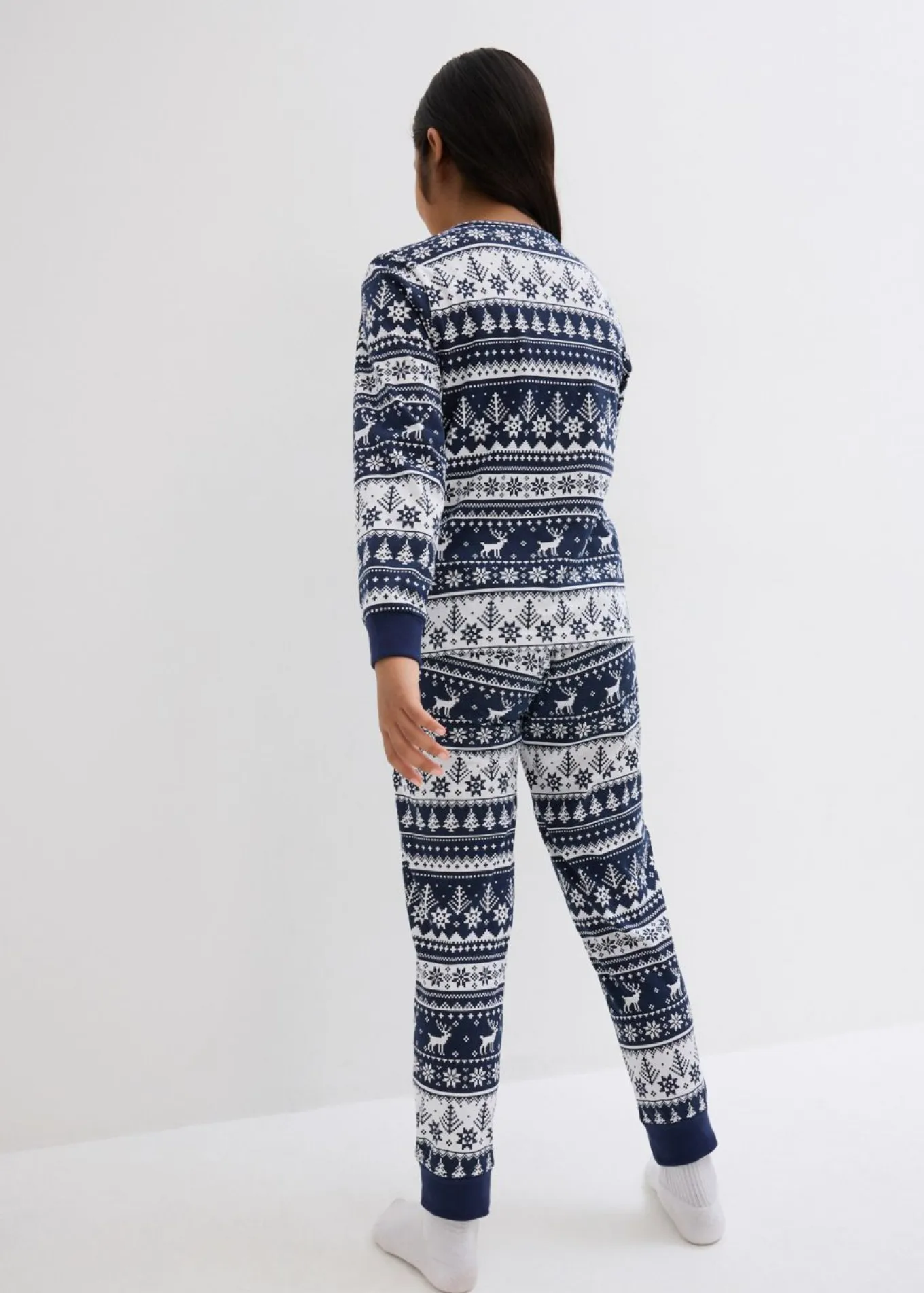 Pijama infantil de algodón orgánico puro (2 piezas)