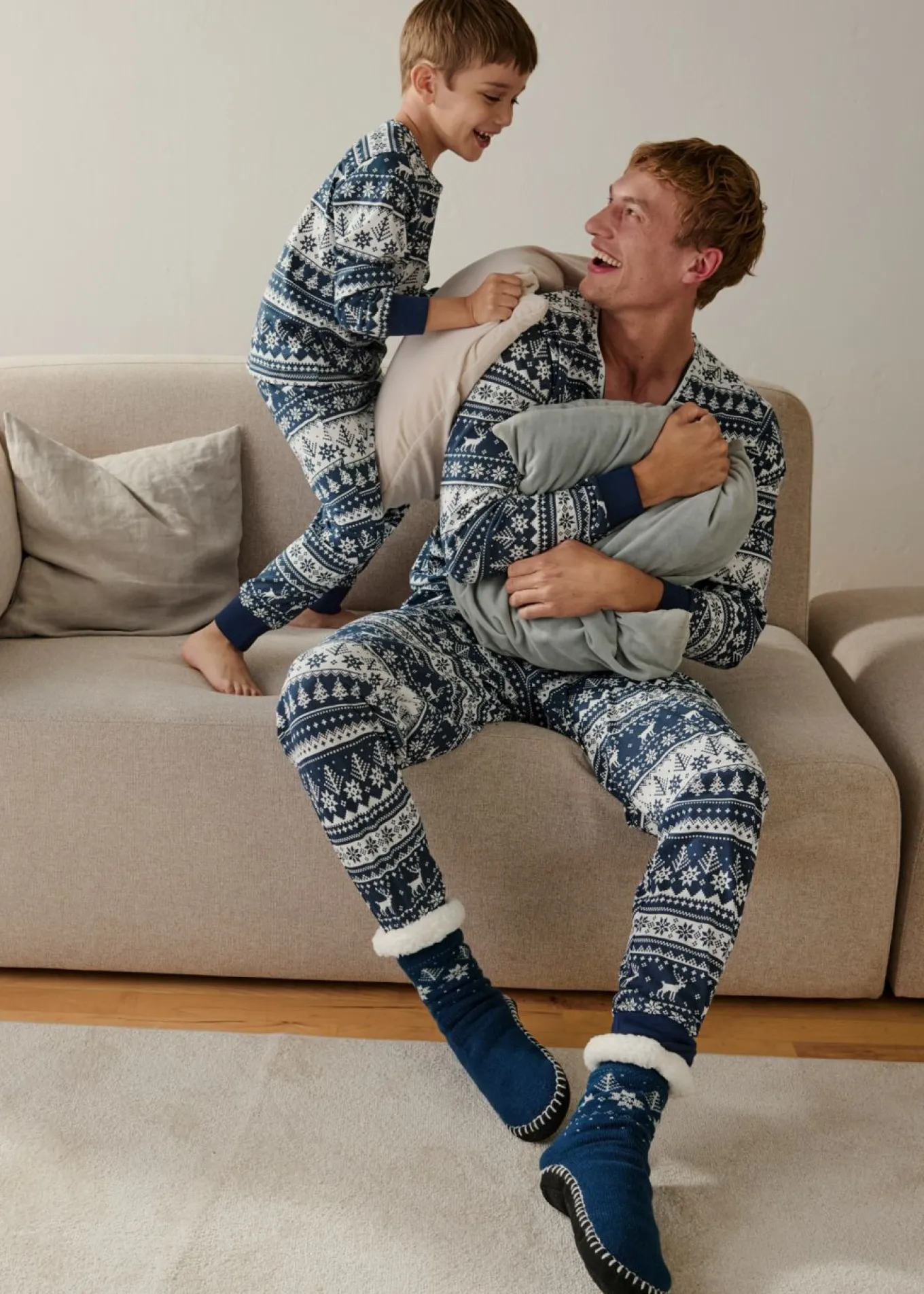 Pijama infantil de algodón orgánico puro (2 piezas)