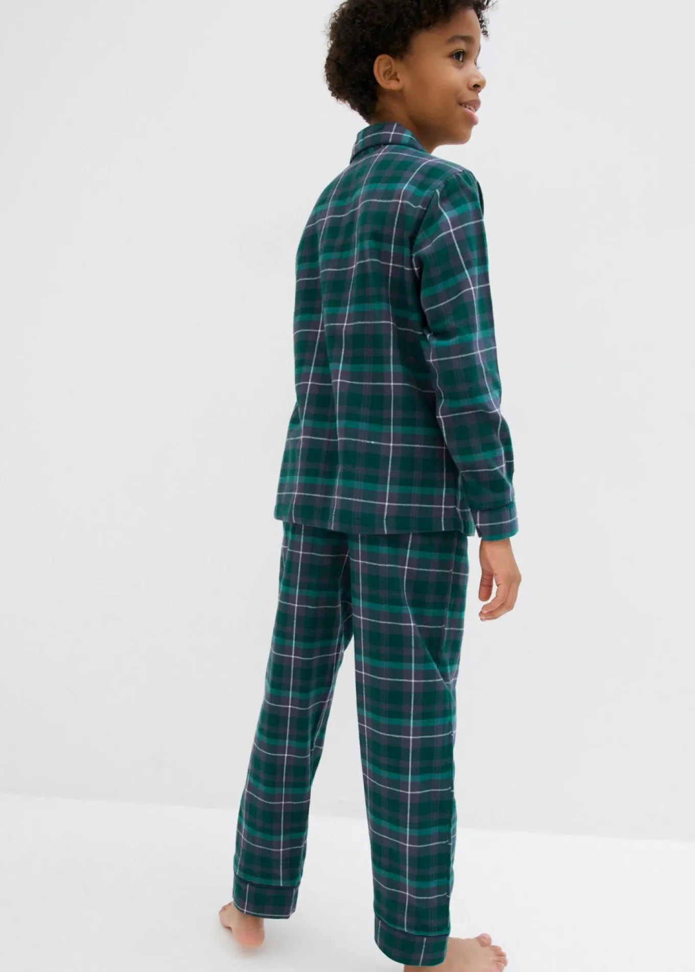 Pijama infantil de franela tejida (conjunto de 2 piezas)