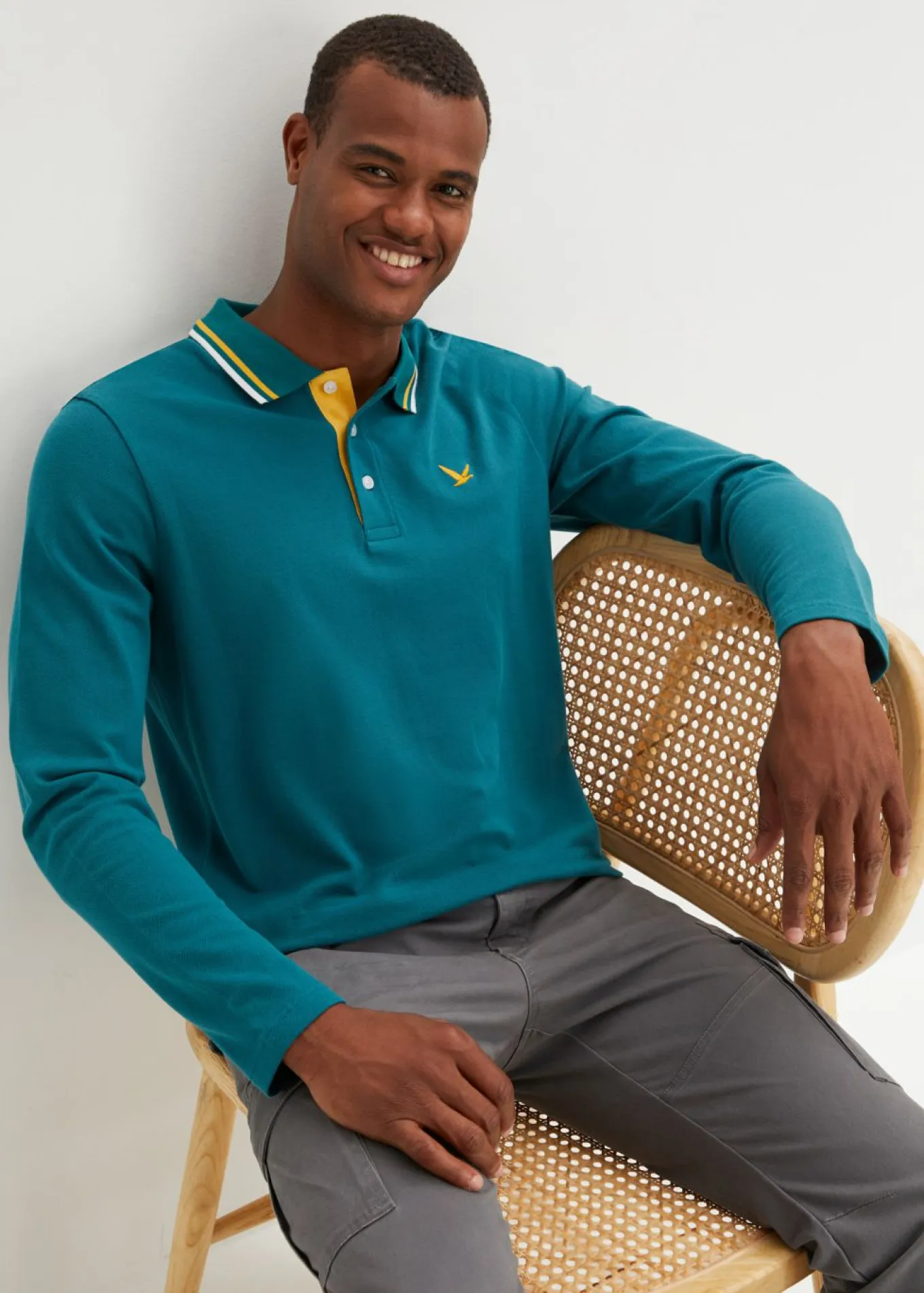 Polo de algodón orgánico puro (2 unidades)